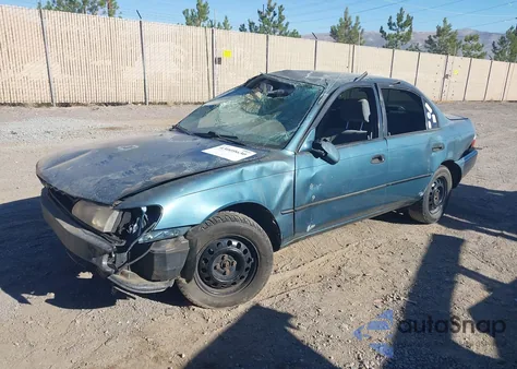 1996 Toyota Corolla Dx из США, поврежденный, VIN 1NXBB02E8TZ489140